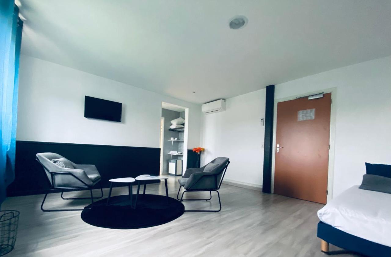 Hotel Air-lane Saint-Léger-sous-Brienne Dış mekan fotoğraf